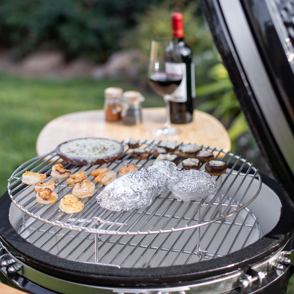 Parrilla Kamado Tokio Ahumador 56 cm FDV - Caja Dañada-Parrillas a Carbón