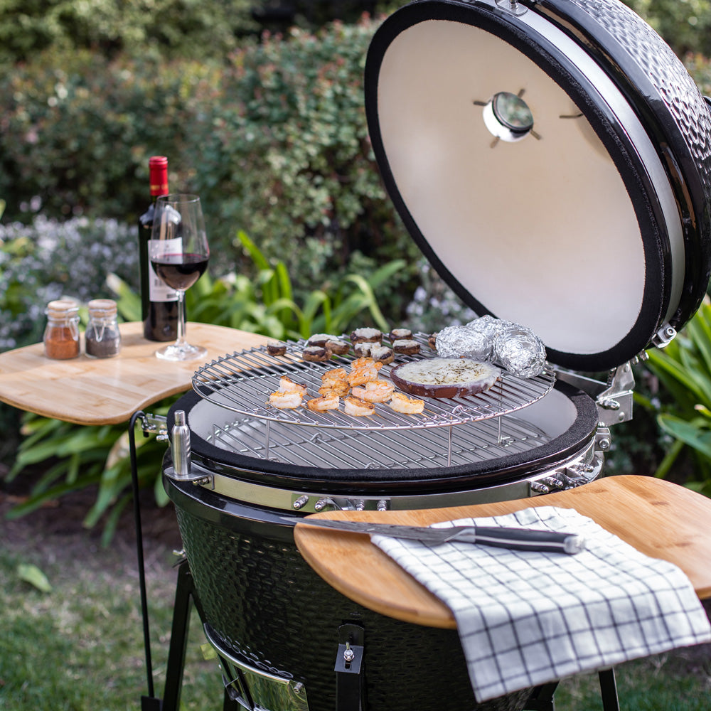 Parrilla Kamado Tokio Ahumador 56 cm FDV - Caja Dañada-Parrillas a Carbón
