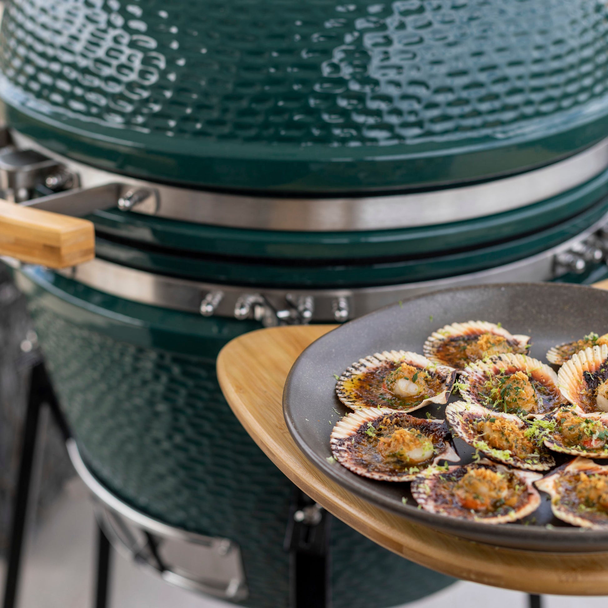 Parrilla Kamado Tokio Ahumador 56 cm FDV - Caja Dañada-Parrillas a Carbón