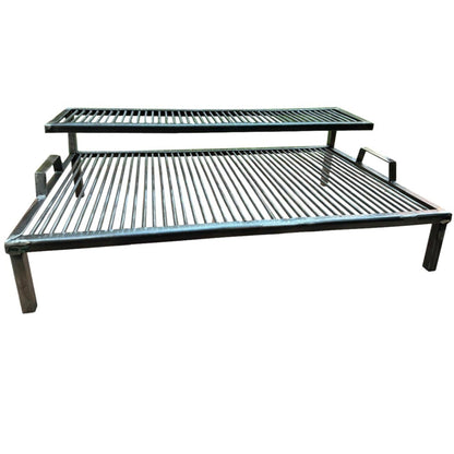 Parrilla para Quincho Doble de 90x50 cm-Parrillas a Carbón