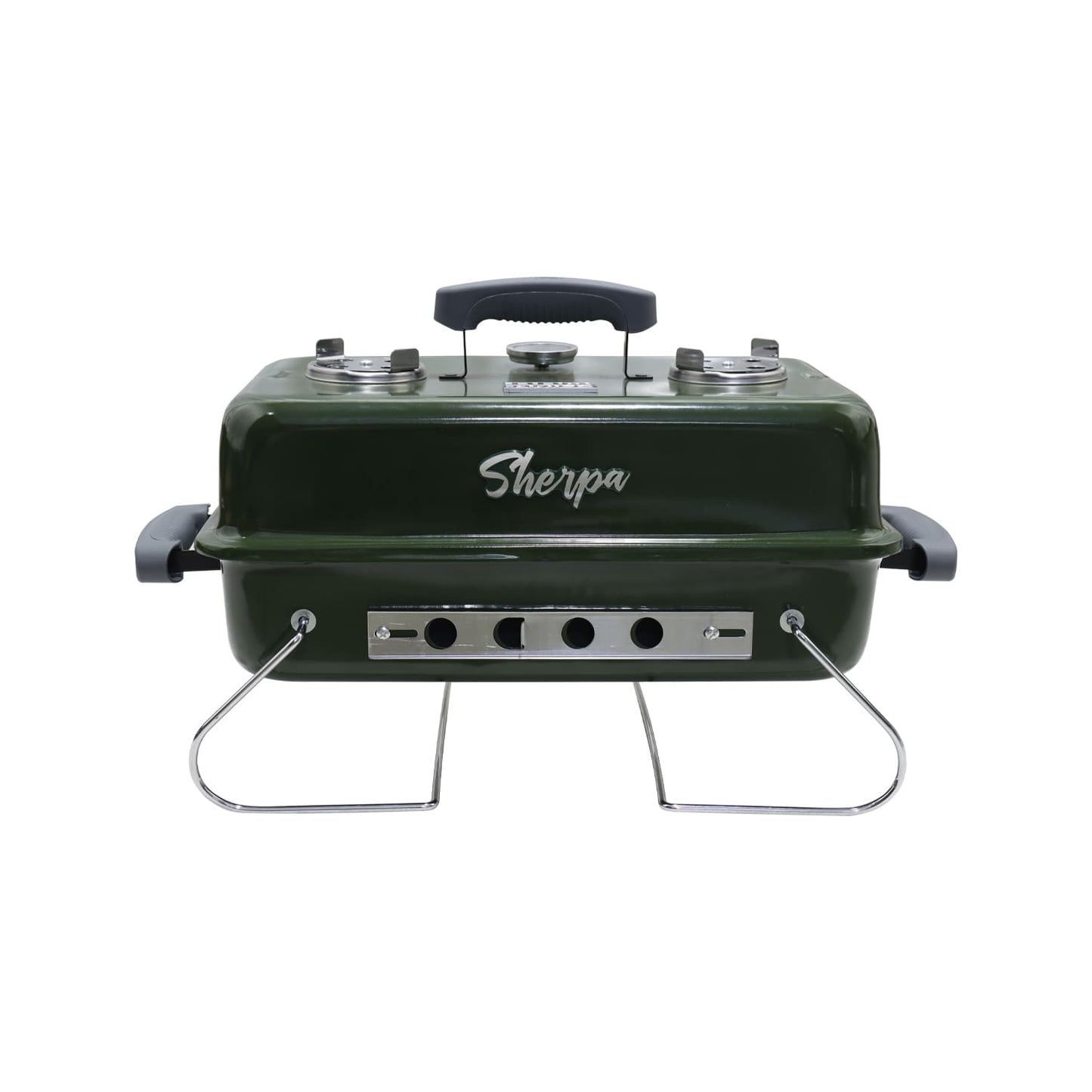 Parrilla a Carbón Portátil Sherpa Carbón BBQ Grill5#Verde