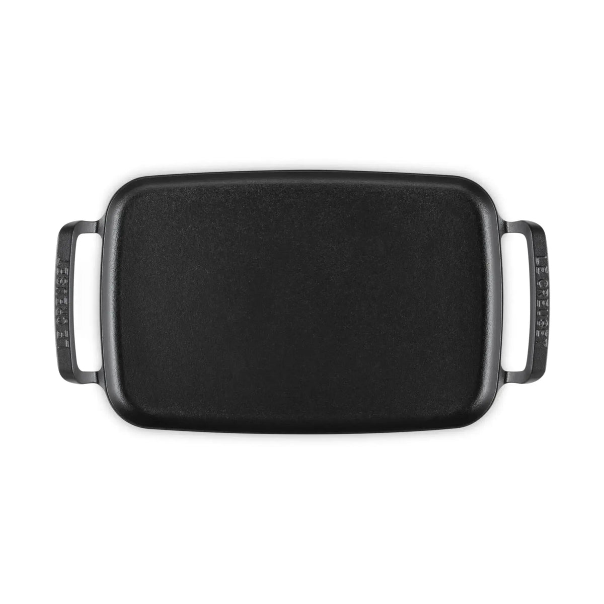 Parrilla Rectangular Lisa Alpine Outdoor 40 cm Matte Black Le Creuset-Parrillas