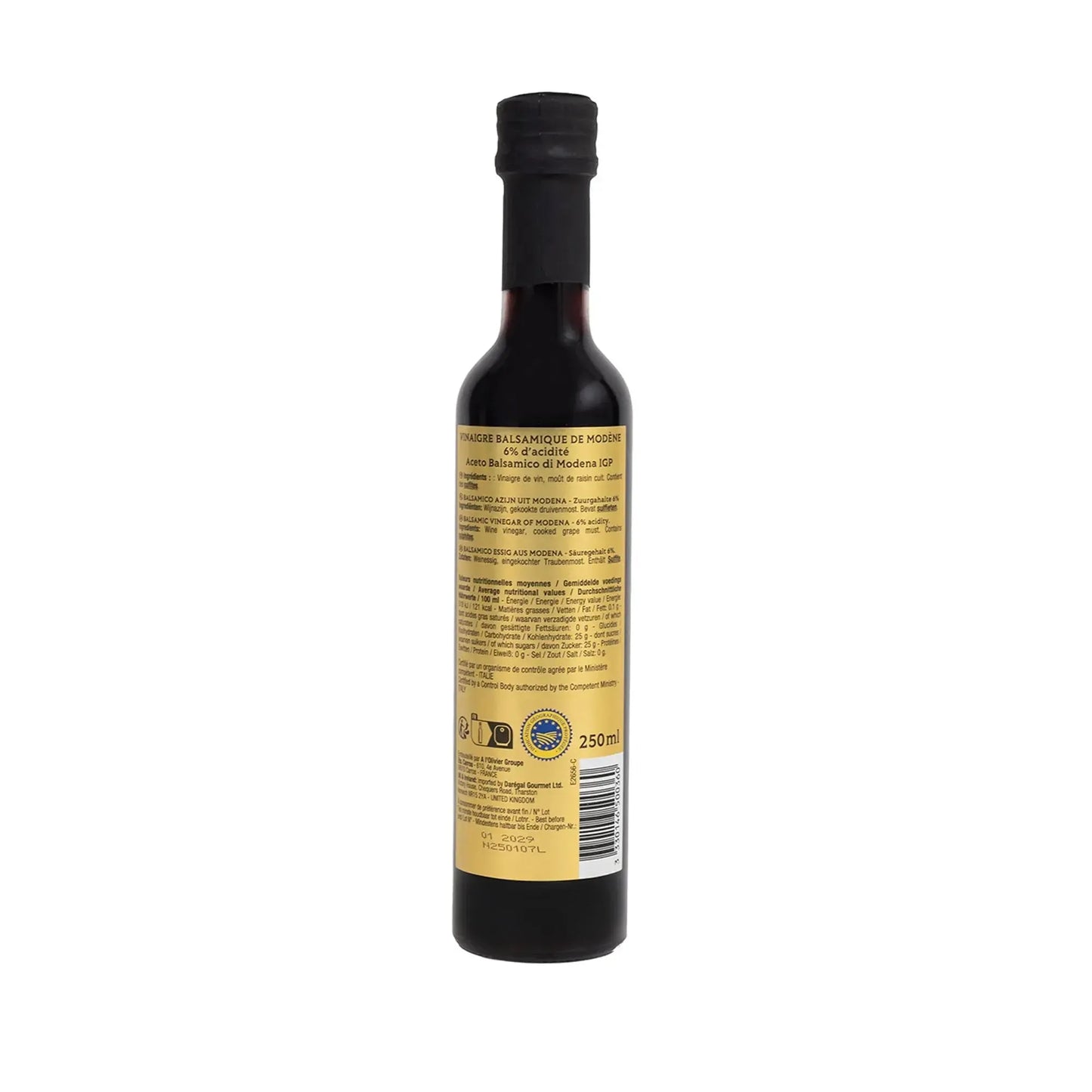 Aceite Balsámico di Modena A L´Olivier