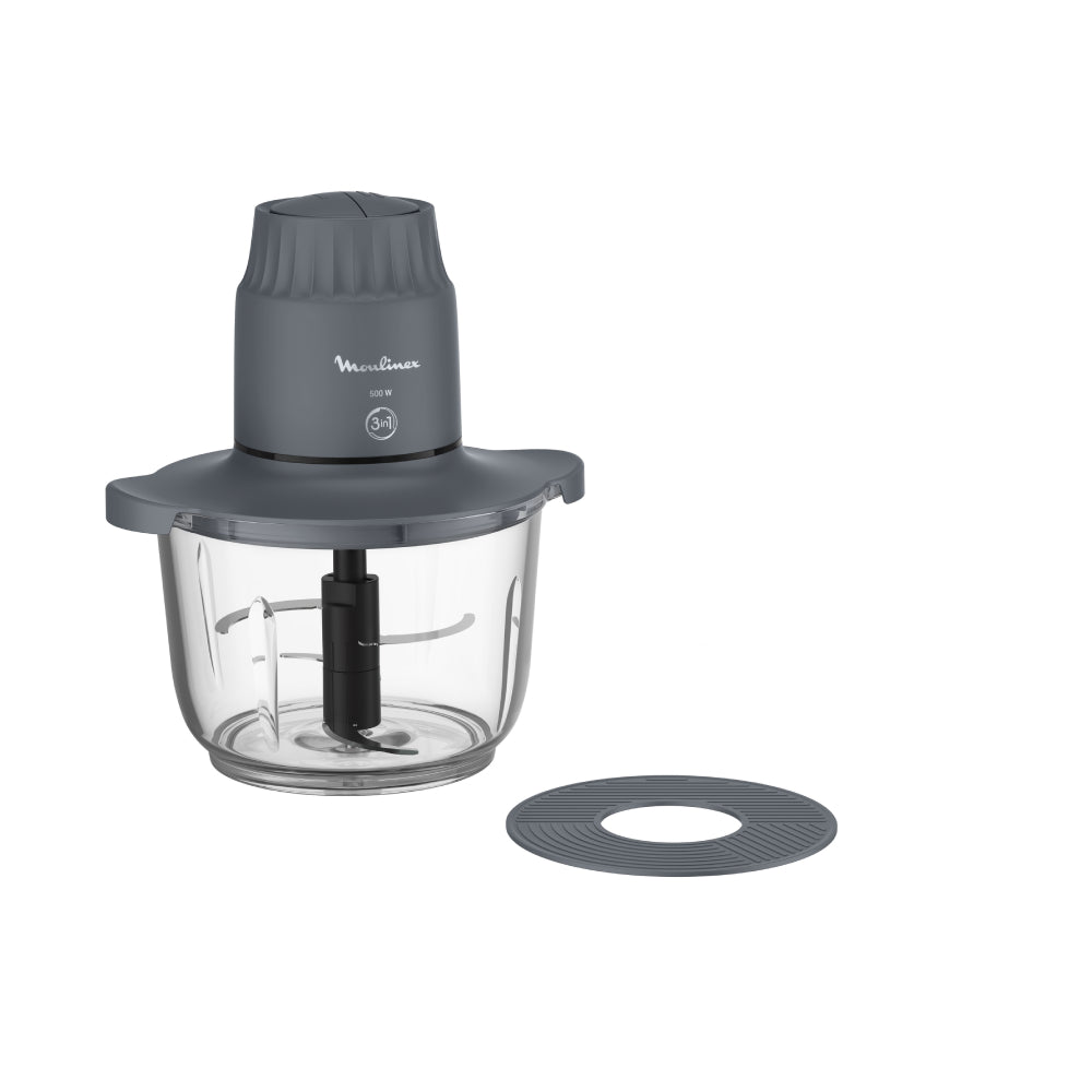 Picadora Bowl De Vidrio XXL 2L 500W Moulinex8#Negro