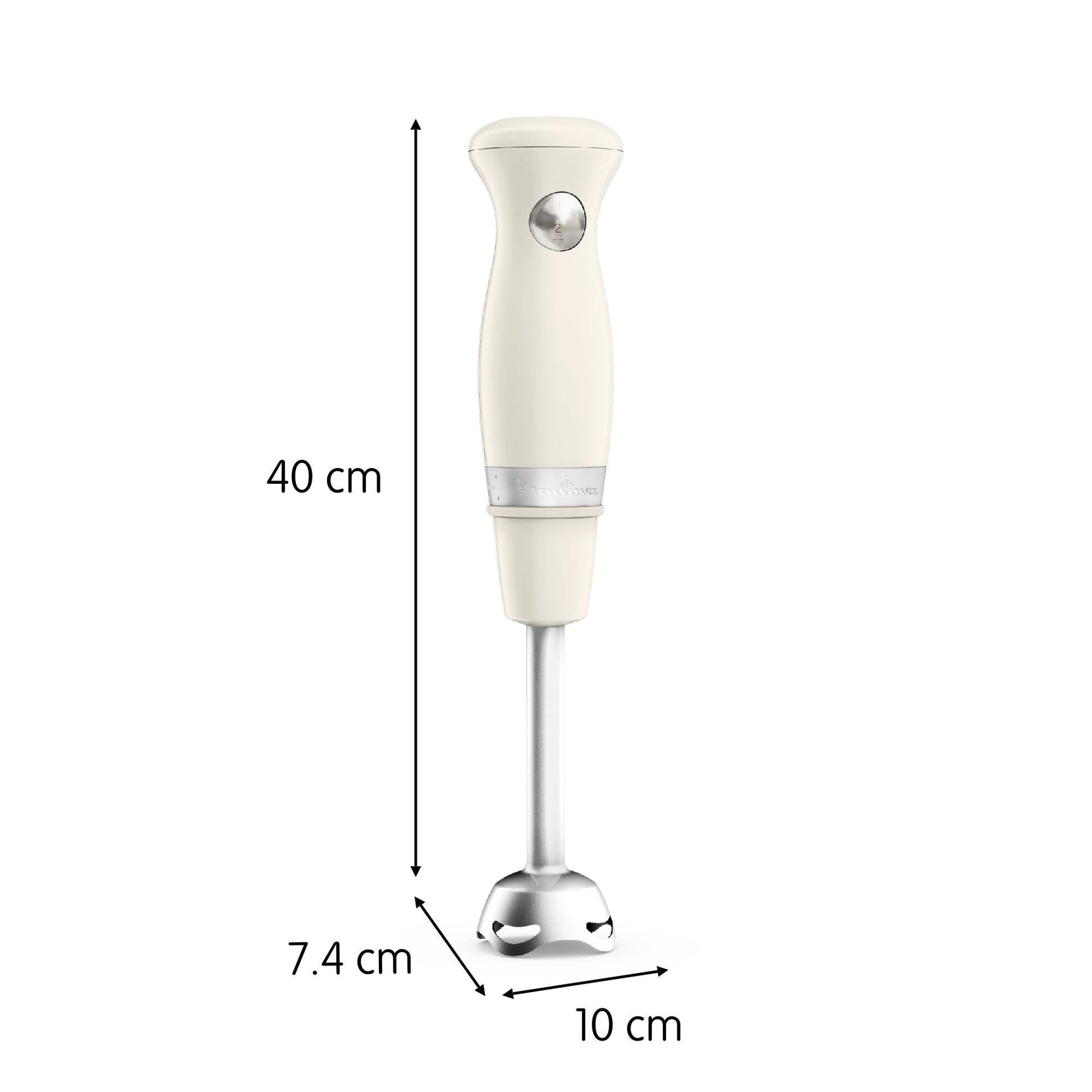 Licuadora De Inmersión Soleil con Vaso 450W Moulinex7#Blanco