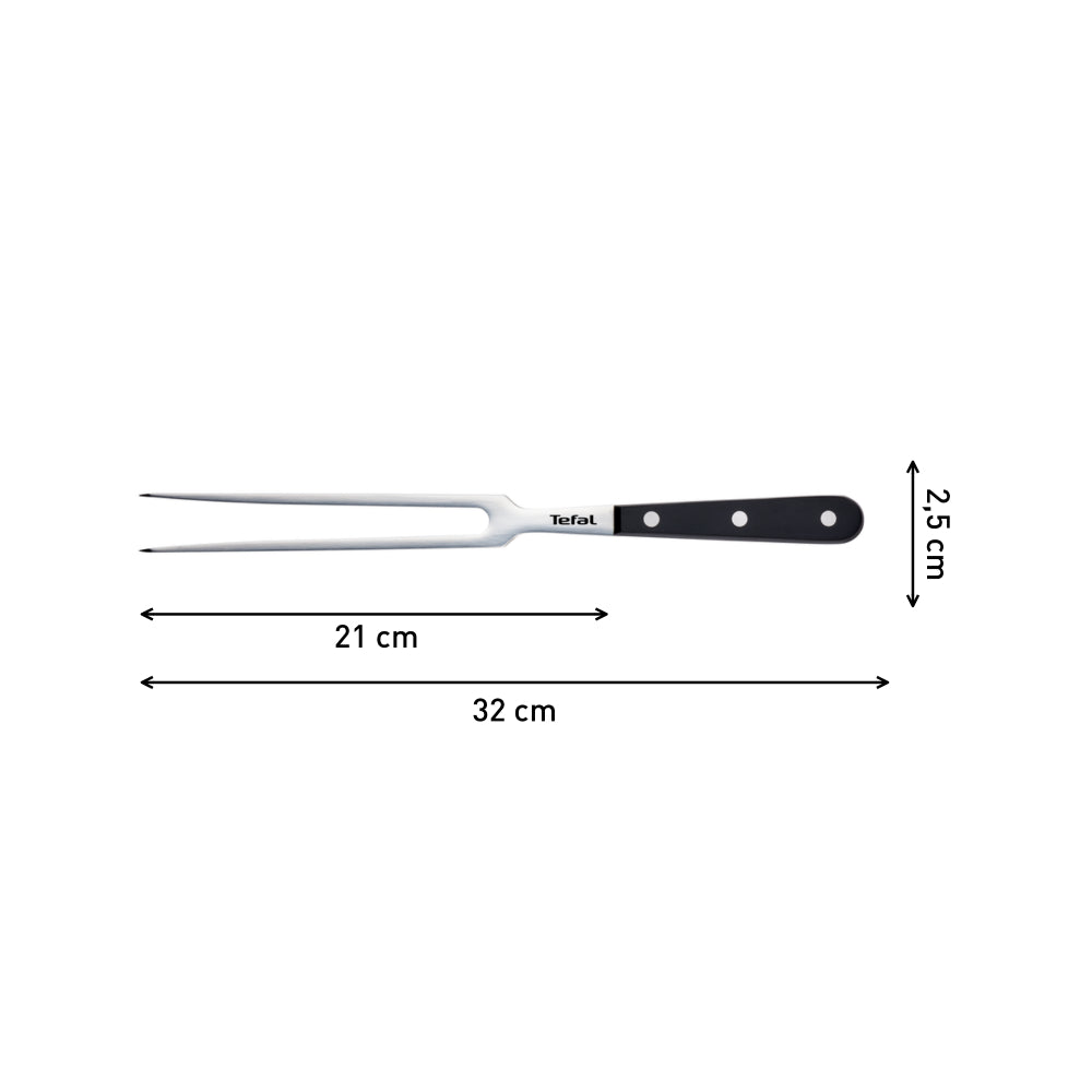 Pinza Para Carnes Ice Force 21 Cm Tefal4#Negro
