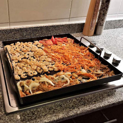 Plancha Churrasquera 50x50 Cm Kas6#Gris