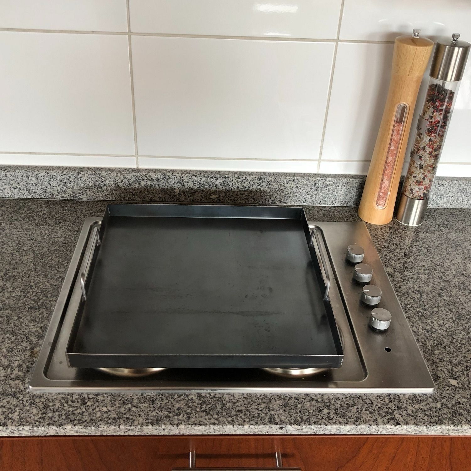 Plancha Churrasquera 50x50 Cm Kas1#Gris