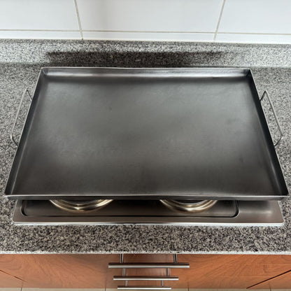 Plancha Churrasquera 60x40 Cm Ideal Para Más de 4 Quemadores Kas Chile3#Acero