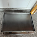 Plancha Churrasquera 80x40 Cm Tamaño Profesional Kas Chile1#Gris
