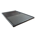 Plancha De Hierro Fundido Para Parrilla y Cocina - Rectangular 31x48 Kinggrill2#Negro