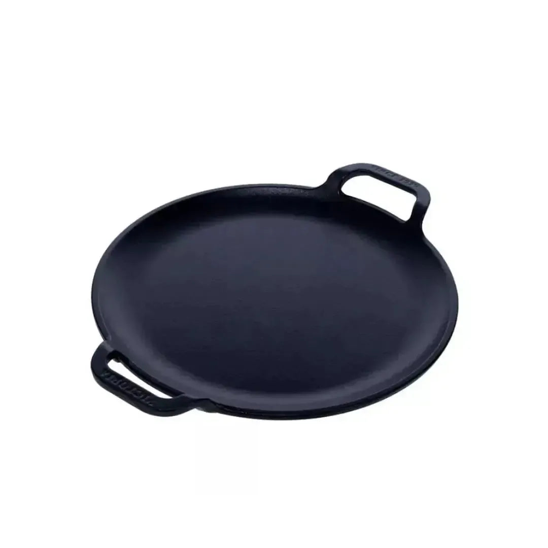 Plancha para Pizza 25 cm Doble Asa Precurada Victoria-Planchas de Hierro
