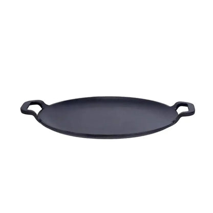 Plancha para Pizza 25 cm Doble Asa Precurada Victoria-Planchas de Hierro