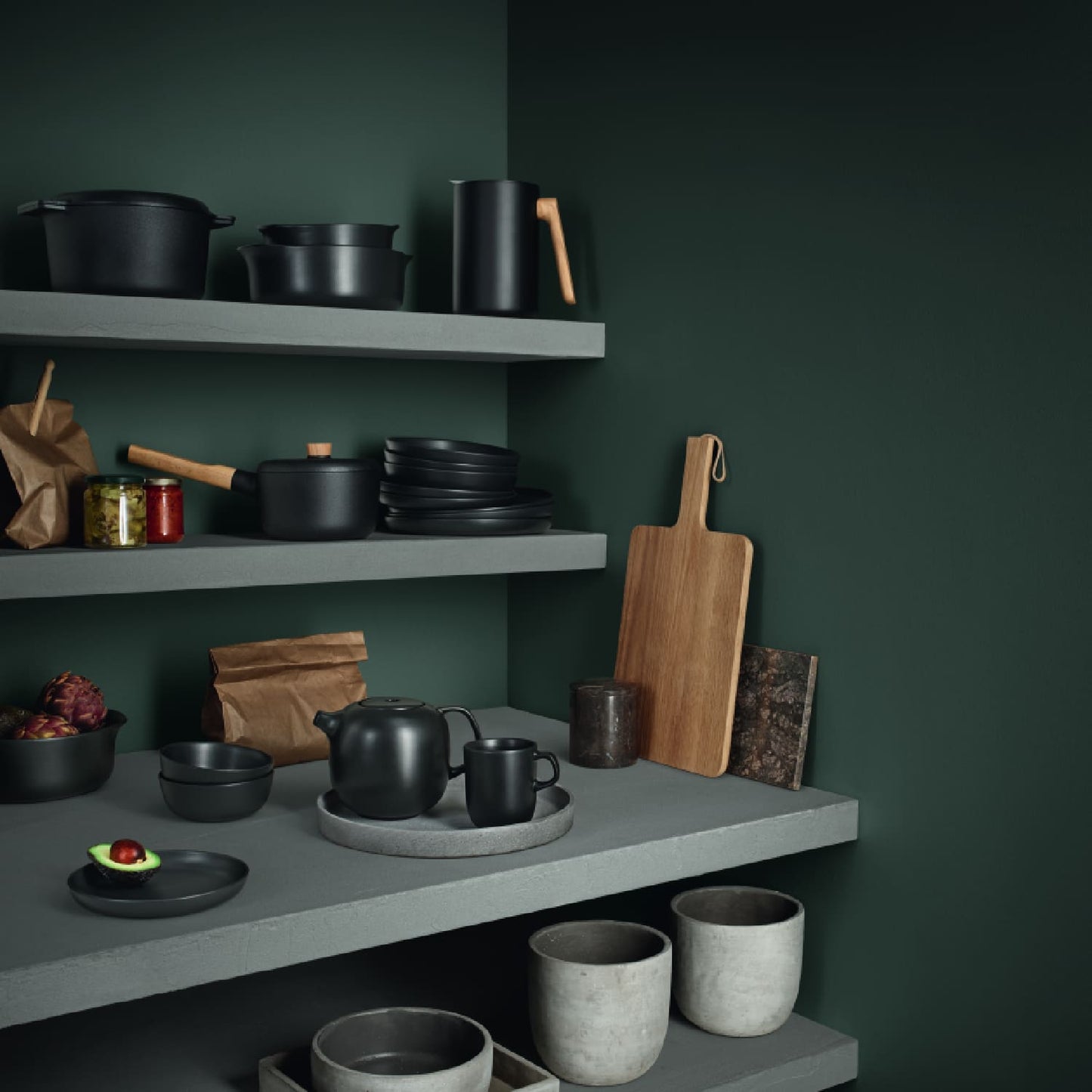 Plato para servir Cocina Nordica Ø30 cm Eva Solo1#Negro