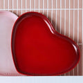 Plato de Corazón 23 Cm Cereza Le Creuset1#Sin color