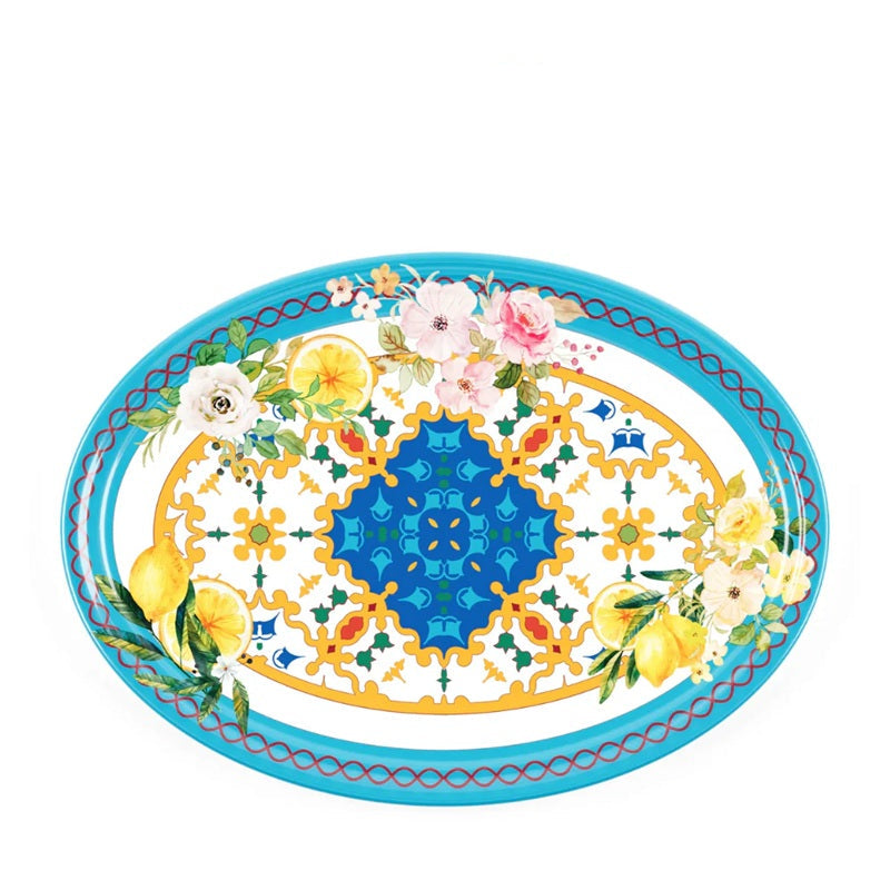 Plato para Servir Flower&Lemon 50 cms Guzzini-Platos