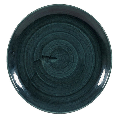Plato Stonecast Verde Azulado 28 Cms Churchill1#Verde Oscuro