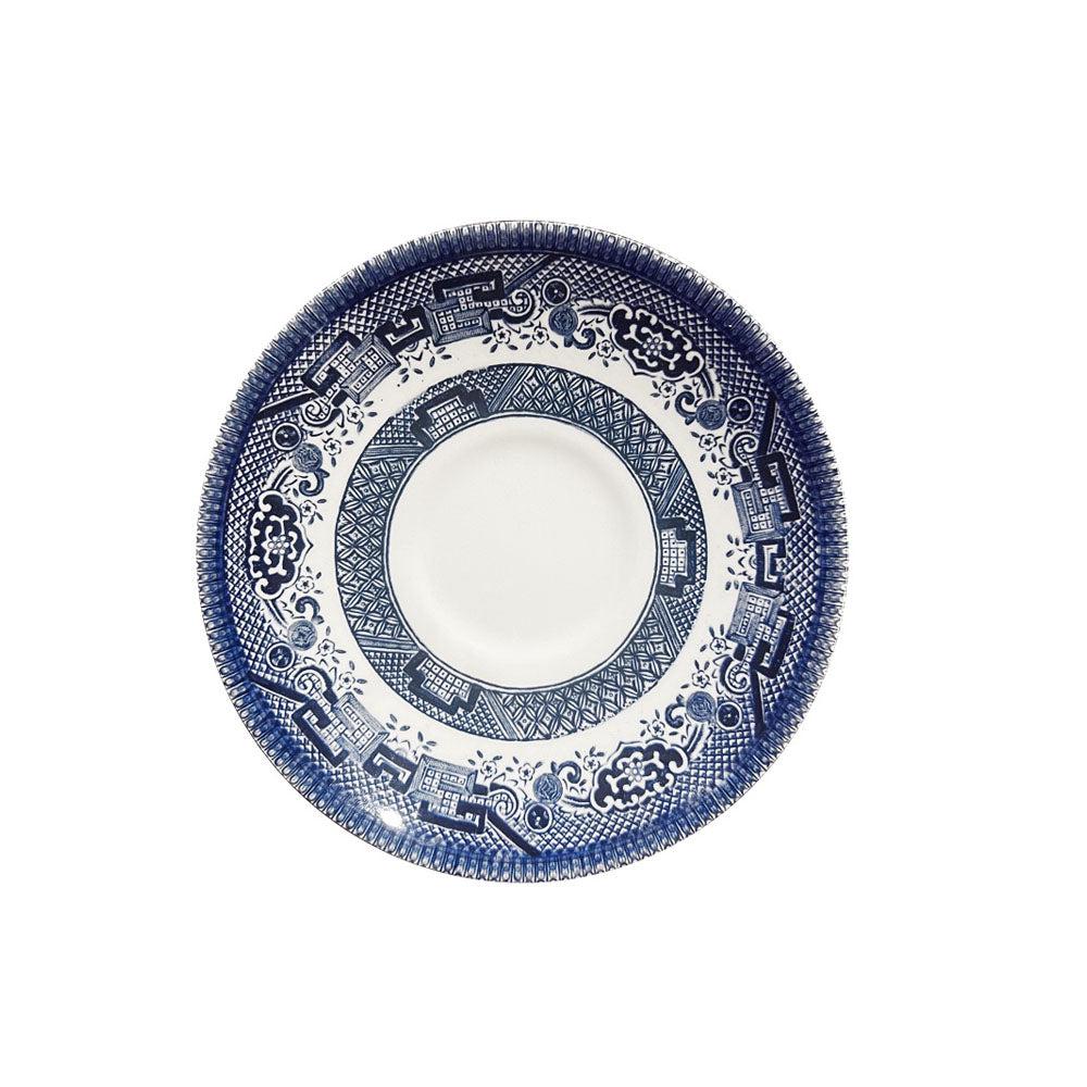 Plato Taza Té Blue Willow Churchill1#Azul