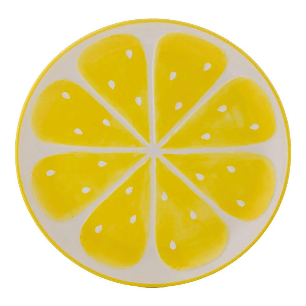 Plato World Foods Limones 28cms Typhoon3#Amarillo