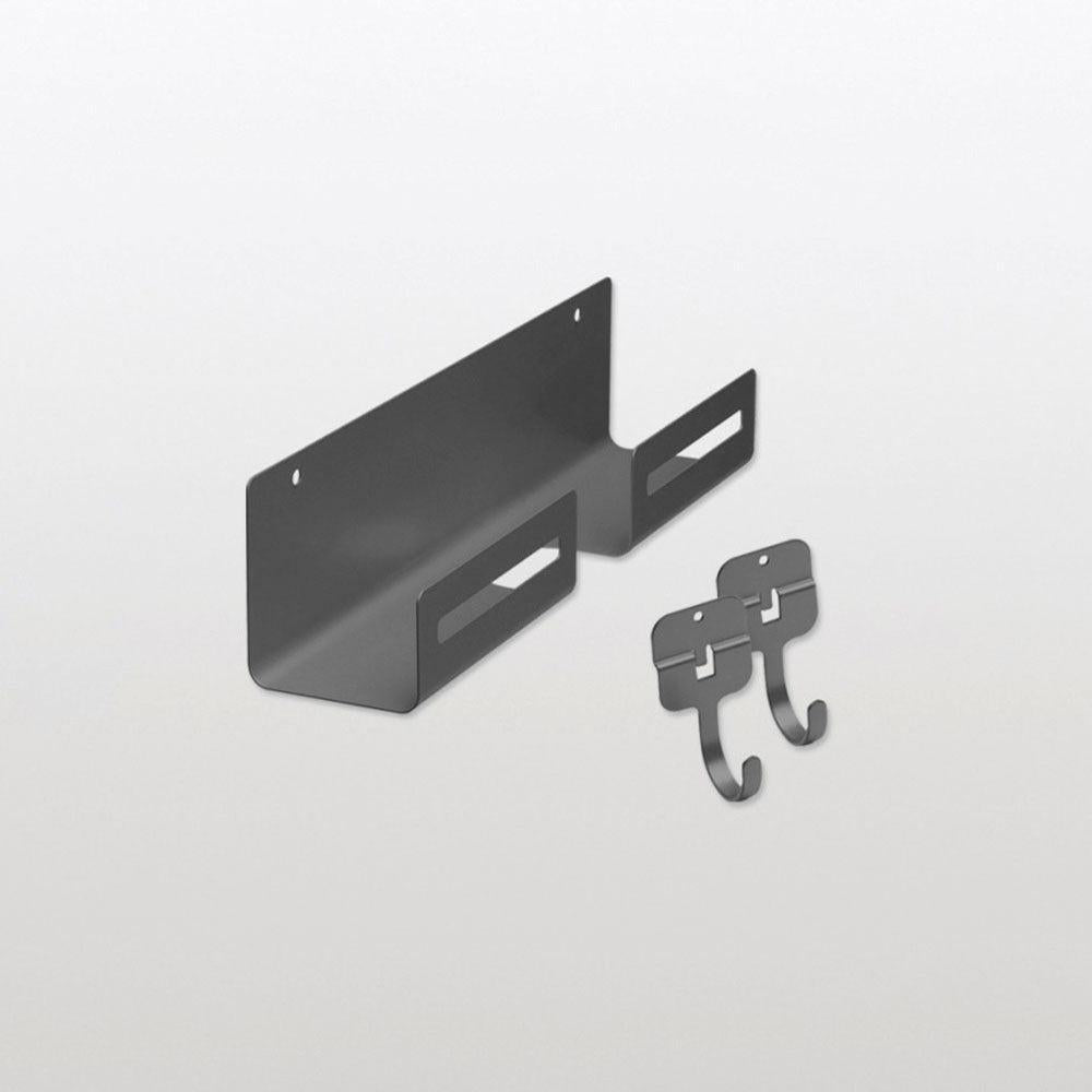 Portaescobas Antracita para Mueble Peka2#Gris