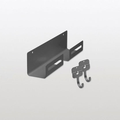 Portaescobas Antracita para Mueble Peka2#Gris