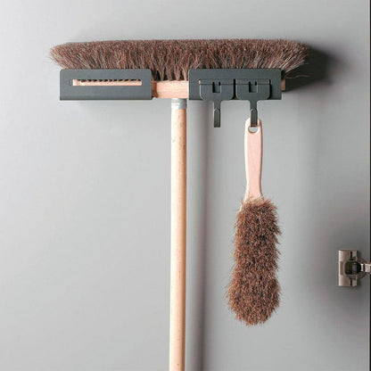 Portaescobas Antracita para Mueble Peka1#Gris