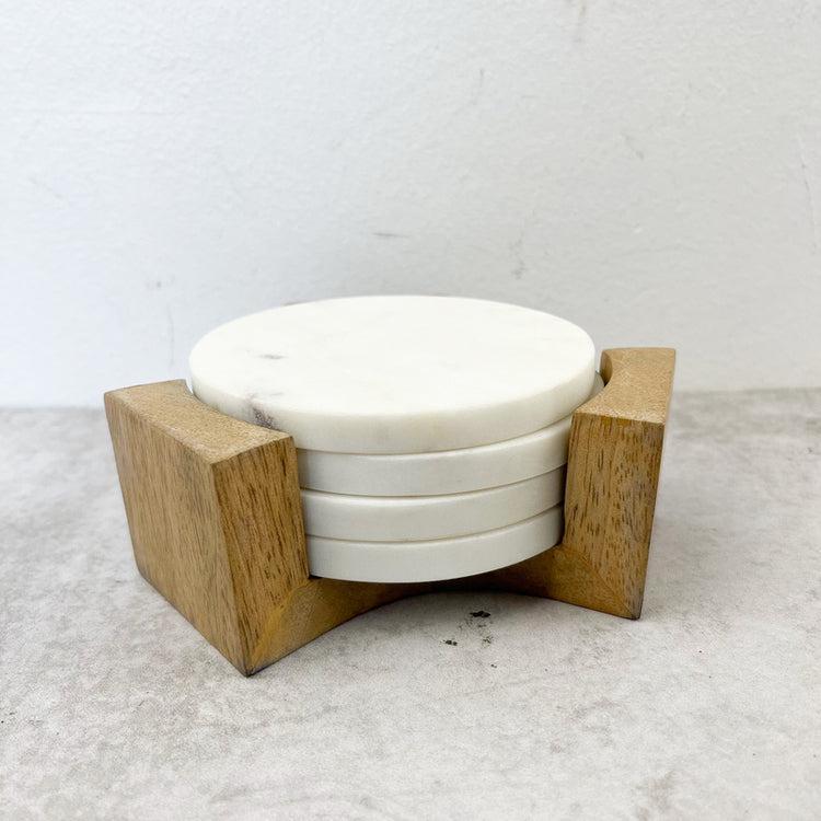 Set Posavasos Mango Concepto MK2#Blanco
