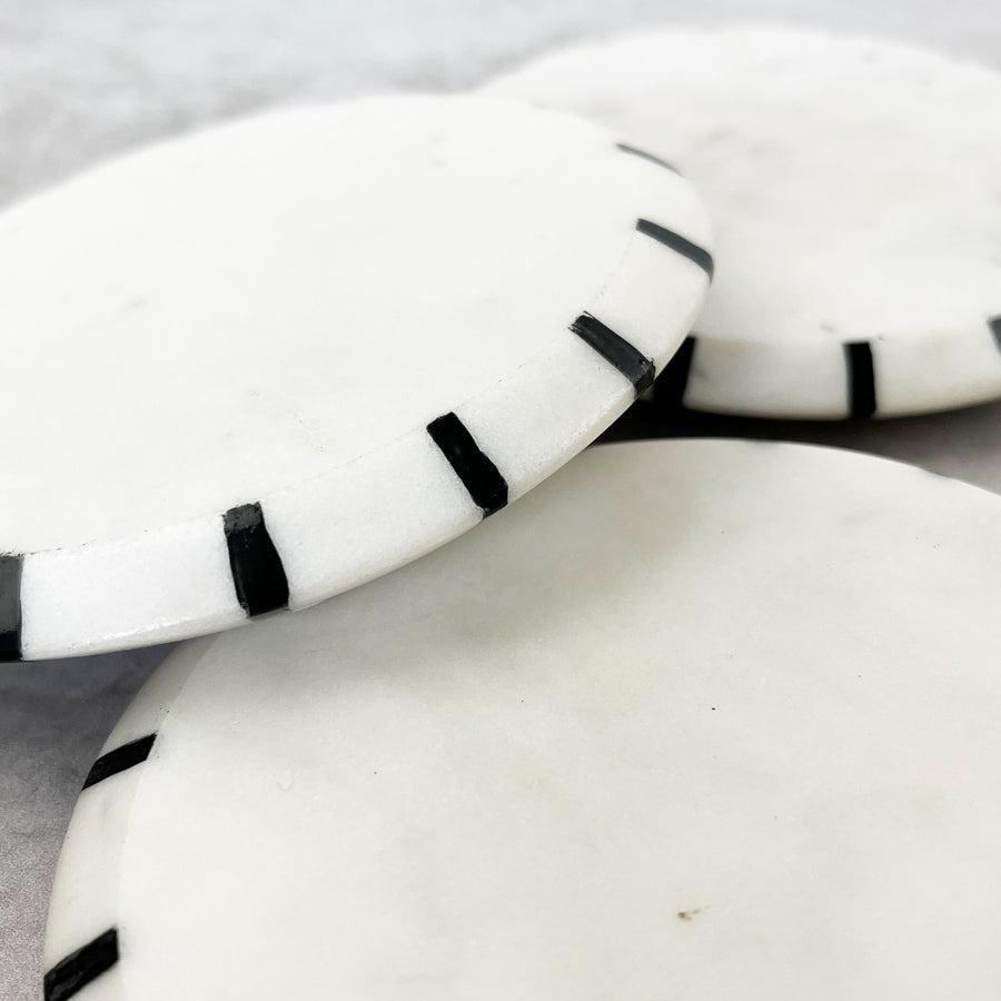 Posavasos Rayitas Concepto MK3#Blanco