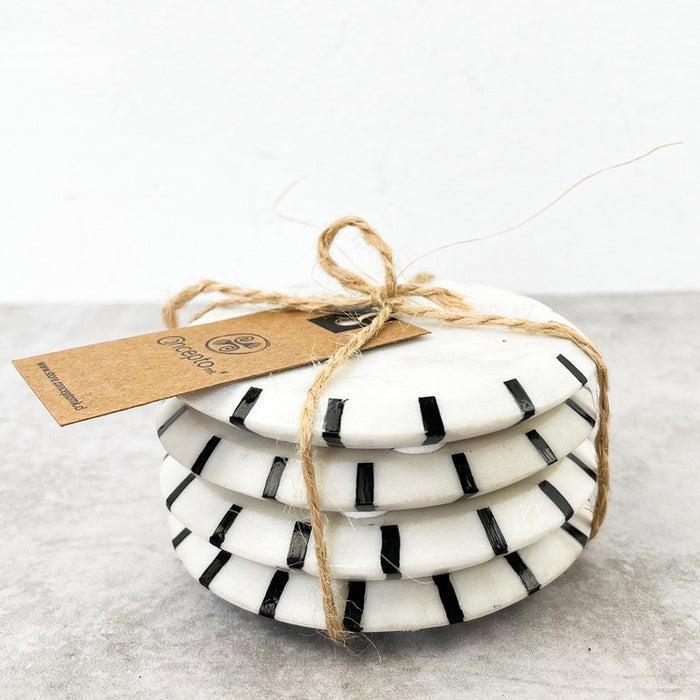 Posavasos Rayitas Concepto MK1#Blanco