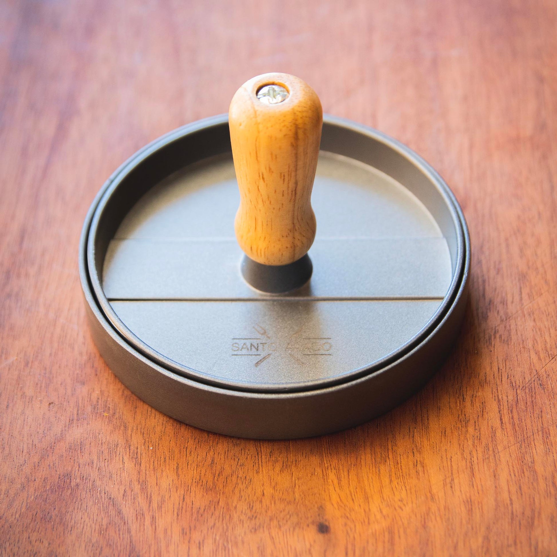 Prensa Hamburguesa Decoexpress2#Gris