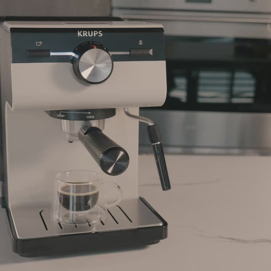 Cafetera Espresso Authentic Gris Krups6#Gris