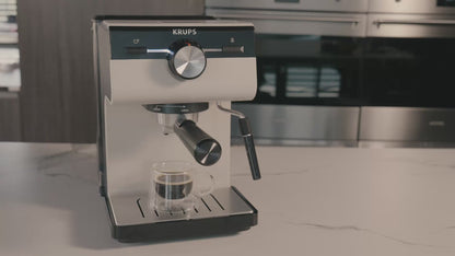 Cafetera Espresso Authentic Gris Krups6#Gris
