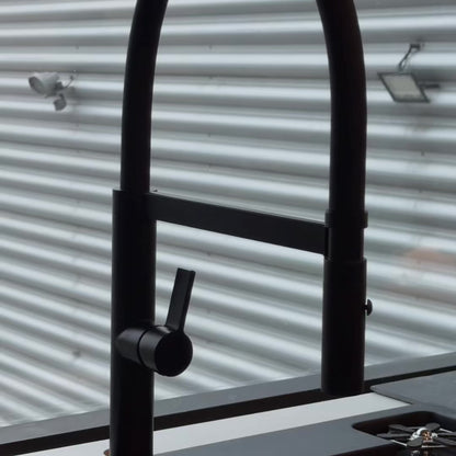 Lavaplatos Smart Wash Granito Negro + Grifería