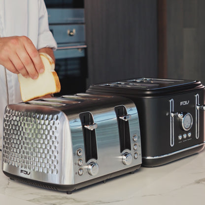 Tostador 4 Rebanadas Iconic Black FDV