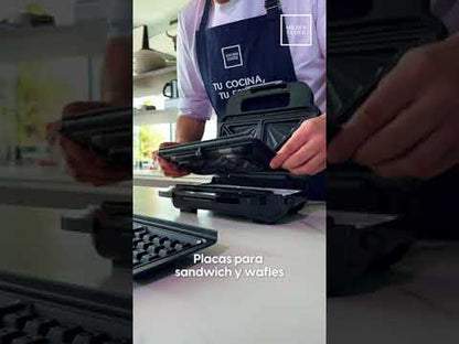 Waflera y Sandwichera 2 en 1 Press FDV