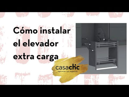 Basurero Reciclaje Anclado A Puerta CasaChic 40 Lts CasaChic2#Blanco