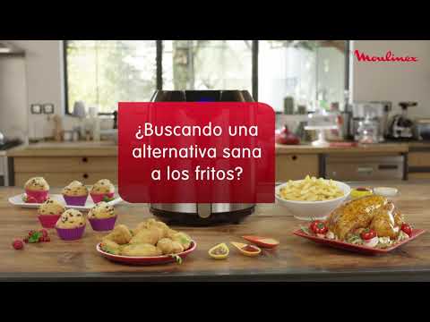 Freidora de Aire Easy Fry Deluxe 4.2L Moulinex4#Acero