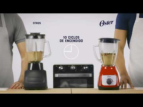 Licuadora Vaso Vidrio Control Perilla BLSTKAGWRD Oster4#Blanco