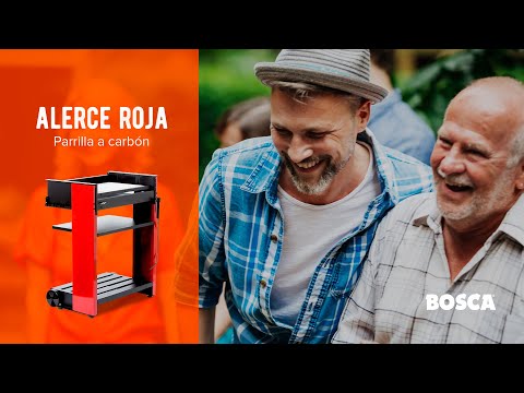 Parrilla a Carbón Alerce Red Bosca2#Rojo