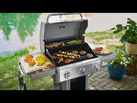 Parrilla A Gas 3 Quemadores KE-P4030 Kenmore.3#Negro