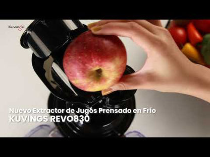 Extractor De Jugo De Frutas Y Verduras Prensado En Frío REVO830  Kuvings13#Blanco
