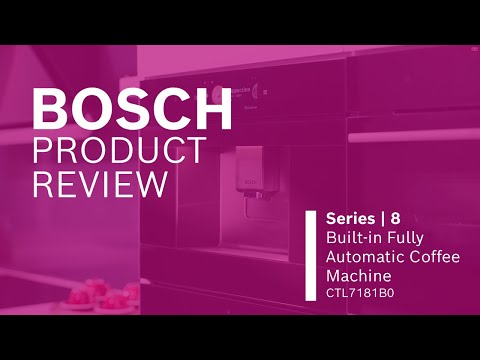 Cafetera integrable Serie 8 Depósito de agua Extraíble CTL7181B0 Bosch5#Negro