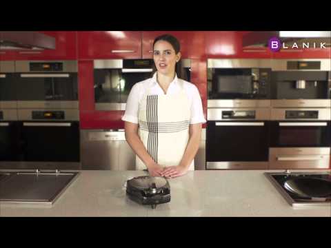 Máquina Para Hacer Waffle BWM032 Blanik2#Negro