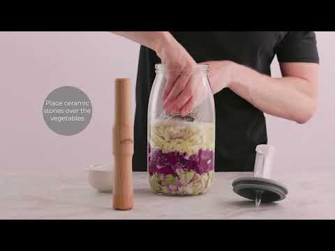 Moledor Fermentación Kilner6#Madera