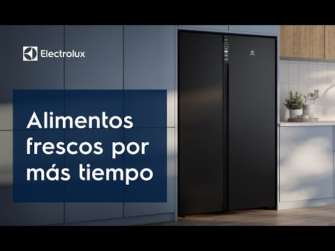 Refrigerador 525L No Frost Side by Side Inverter ES5GB Electrolux7#Negro