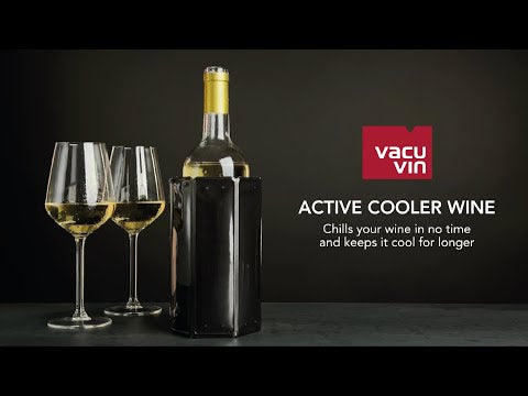 Enfriador Vino Active Cooler Vacuvin7#Negro
