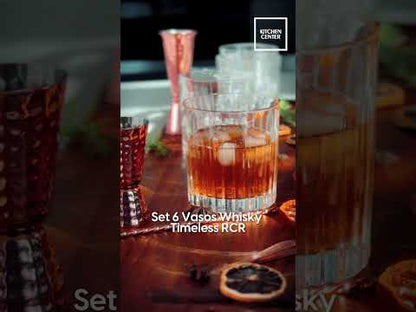Set 6 Vasos Whisky Timeless RCR6#Sin color