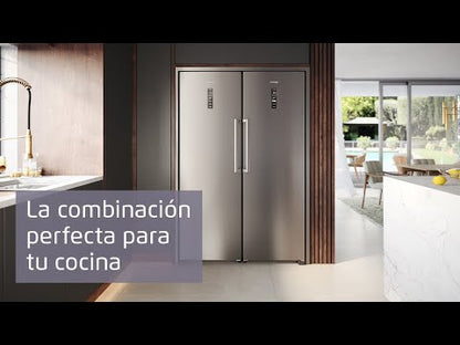 Congelador Freezer Vertical 262L No Frost FTI4S Fensa7#Acero
