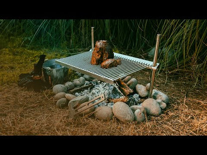 Parrilla A Carbón Outdoor Bosca5#Inox