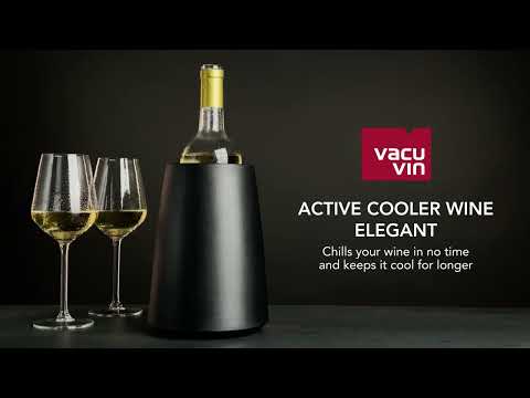 Enfriador de Vino Elegant Vacuvin9#Negro